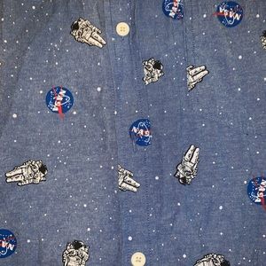 nasa collared shirt
